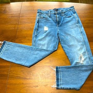 J CREW Distressed Jeans